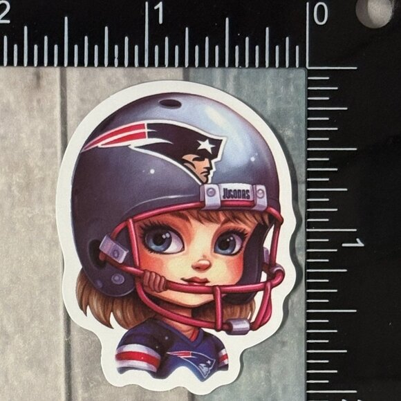🌀10/$10🌀 Adorable Football Gameday Reusable Waterproof Vinyl Sticker Decal - Picture 1 of 1